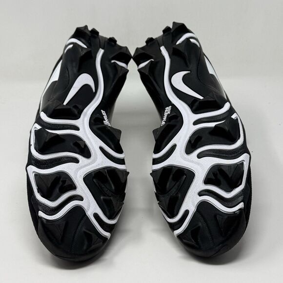 Nike Alpha Menace 3 Shark Football Cleats Shoes Mens 13 W Wide Black CV0584-010 main image 6